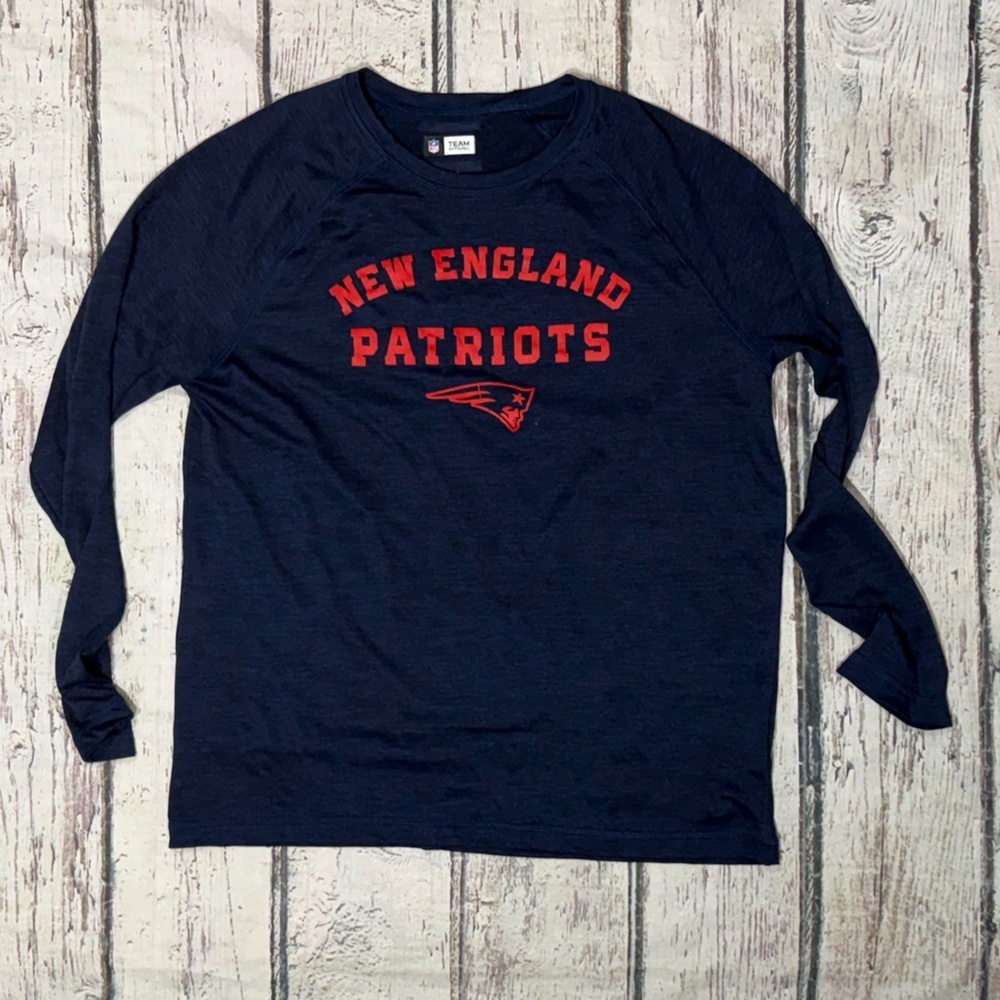 New England Patriots NFL Football Athletic Long Sleeve Shirt Men's
